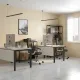Стеллаж металлический  "ГРАФИТ MS KD-195/40-6", лофт, 1950х1000х400 мм, 6 полок, 291272, S240BR244693. Фото товара с разных ракурсов.