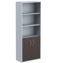 Шкаф с одним комплектом глухих малых дверей СТ-1.1 Венге Магия/Металлик 770*365*1975